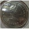 Image 2 : 1867 CONFEDERATION/1982 CONSTITUTION CH/BU CANADA DOLLAR