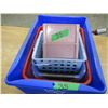 Image 1 : RECYCLE BIN C/W ASSORTED STORAGE BINS