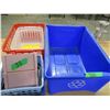 Image 3 : RECYCLE BIN C/W ASSORTED STORAGE BINS