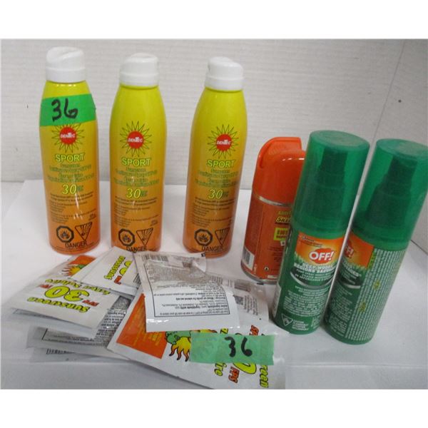 BOX C/W OFF MOSQUITO REPELLANT AND SUNSCREEN