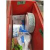 Image 3 : TRAY C/W PLASTIC UTENSILS & PLATES