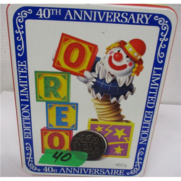COLLECTABLE:  OREO COOKIE TIN