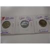 Image 9 : 1931, 1953 & 1867/1967 LAST OF CANADA NICKELS