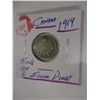 Image 3 : 1919 CANADA KING GEORGE V SILVER DIME