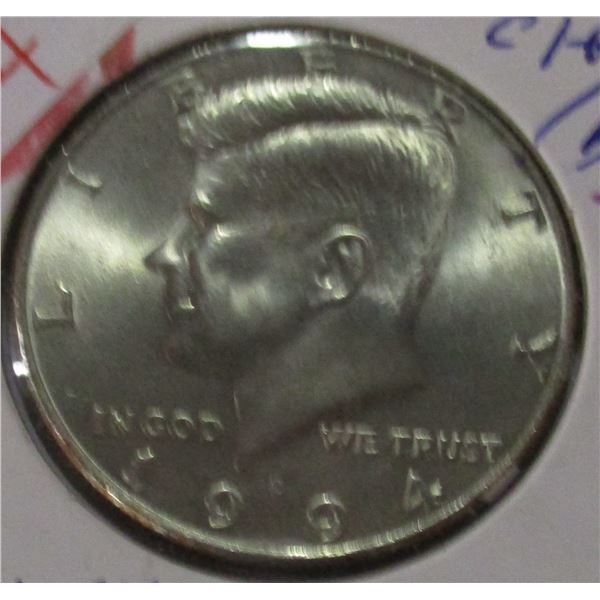 1994 CH/BU USA KENNEDY HALF DOLLAR