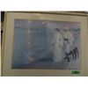 Image 2 : COLLECTABLE:  PAINTER MADS KROYER WITH WIFE AND DOG ON FAMOUS BEACH