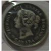 Image 1 : 1901 CANADA VICTORIAN SILVER FIVE CENT