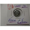 Image 5 : 1901 CANADA VICTORIAN SILVER FIVE CENT