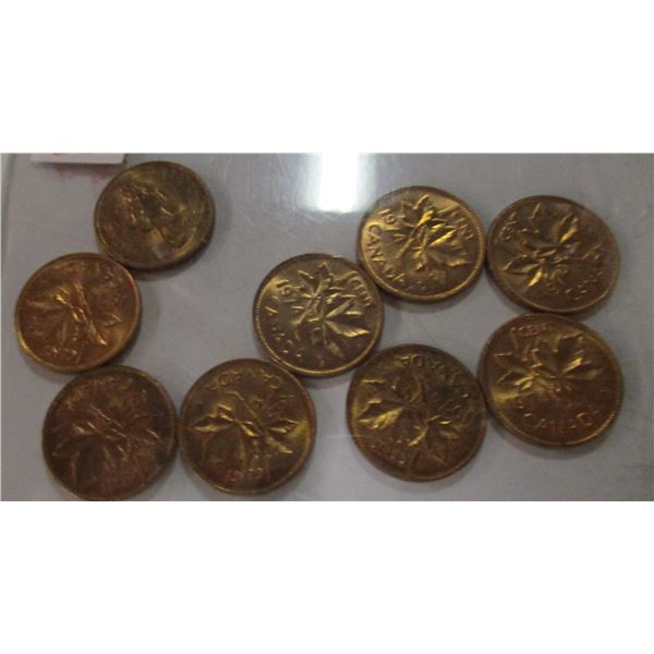 1974 LOT OF UNCIRCULATED PENNIES (52 YEARS OLD)