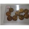 Image 3 : 1974 LOT OF UNCIRCULATED PENNIES (52 YEARS OLD)