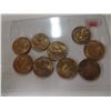 Image 7 : 1974 LOT OF UNCIRCULATED PENNIES (52 YEARS OLD)