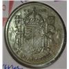 Image 1 : 1944 CANADA KING CHARLES VI SILVER HALF DOLLAR