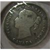 Image 2 : 1899 CANADA VICTORIAN SILVER FIVE CENT