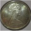 Image 2 : 1967 CANADA WOLF SILVER HALF DOLLAR