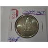 Image 3 : 1967 CANADA WOLF SILVER HALF DOLLAR