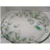 Image 1 : FRUIT DESIGN GLASS PATTERN STRAWBERRY DESIGN PLATTER (15")