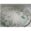 Image 2 : FRUIT DESIGN GLASS PATTERN STRAWBERRY DESIGN PLATTER (15")