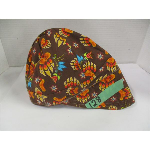 OBIJA BEAR PAW PRINT, BROWN WELDERS HAT
