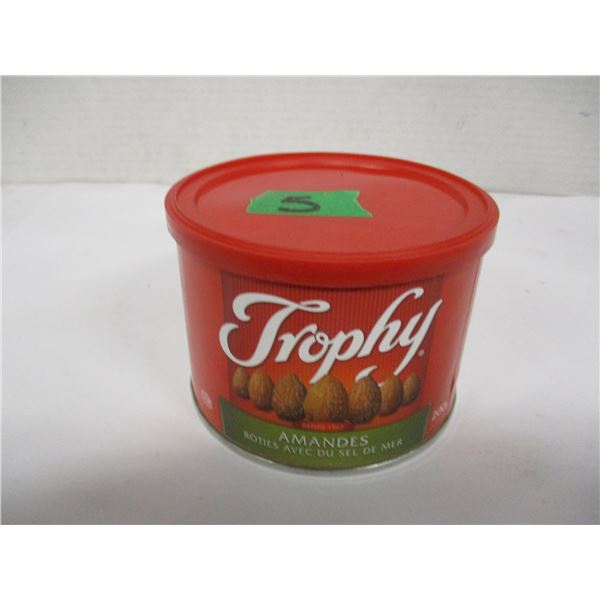 SHELF PULLS (AS IS):  ALMONDS ROASTED WITH SEA SALT (200G) - CAN (DATED)