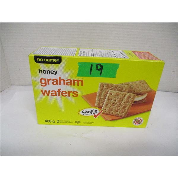 SHELF PULLS (AS IS):  NO NAME GRAHAM WAFERS (400G) (DATED)