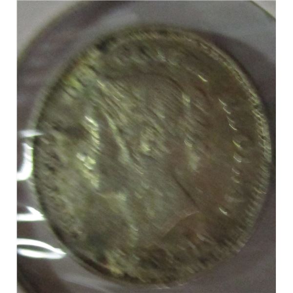 1900 EF VICTORIAN SILVER FIVE CENT