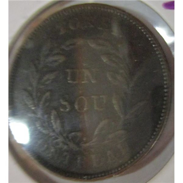 LOWER CANADA AGRICULTURE & COMMUNITY PENNY TOKEN