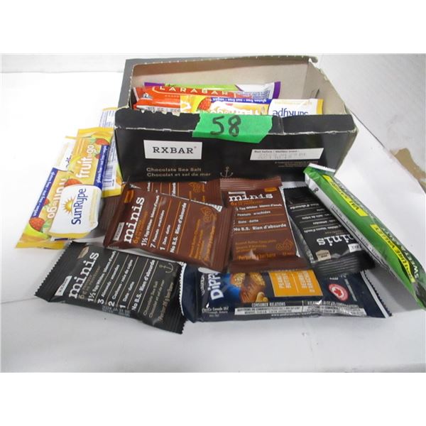 SHELF PULLS (AS IS):  APPROX. 10 MIXED BARS (DATED)