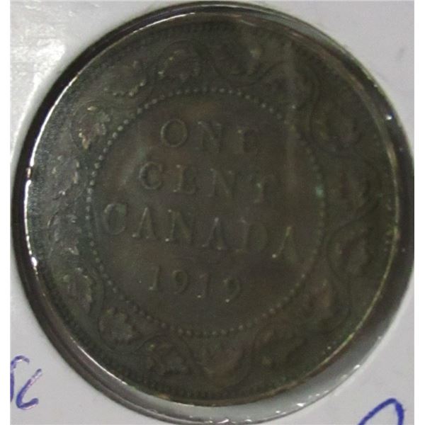 1919 CANADA KING GEORGE V LARGE PENNY