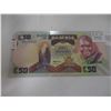Image 5 : 2008 CRISP UNCIRCULATED BANK OF ZAMBIA FIFTY KWACHA BANK NOTE