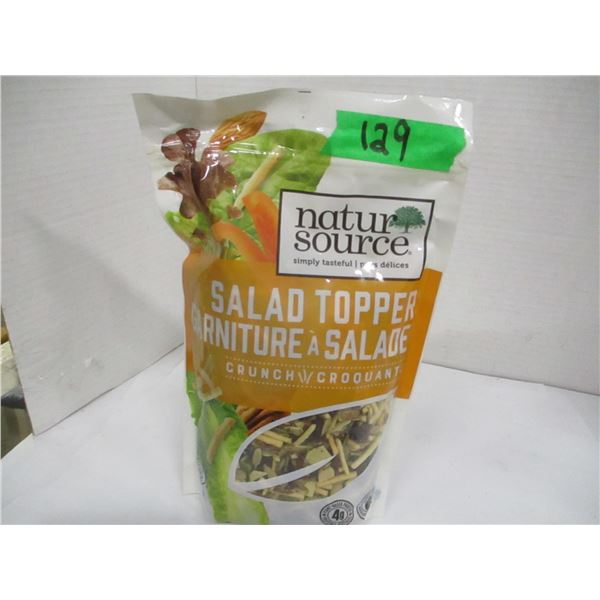 SHELF PULLS (AS IS):  SALAD TOPPING CRUNCHY (575 G) (DATED)
