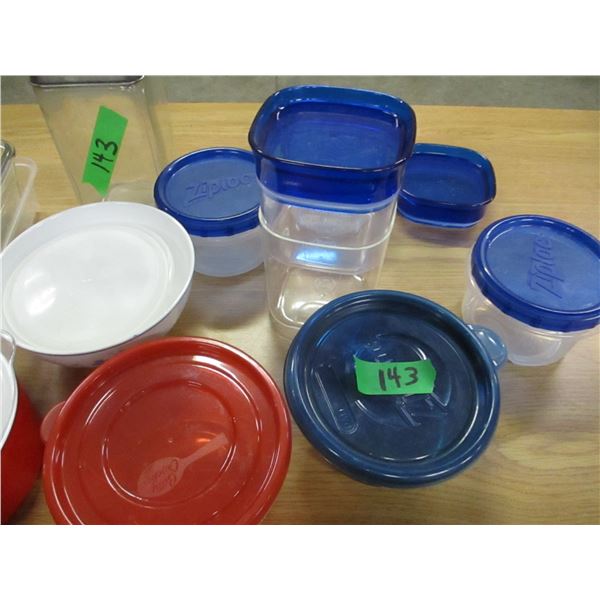 BOX C/W ASSORTED DISHWARE