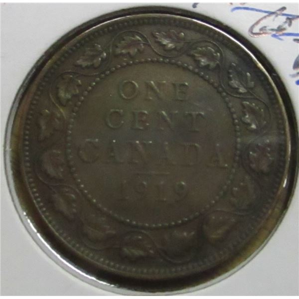 1919 CANADA KING GEORGE V LARGE PENNY