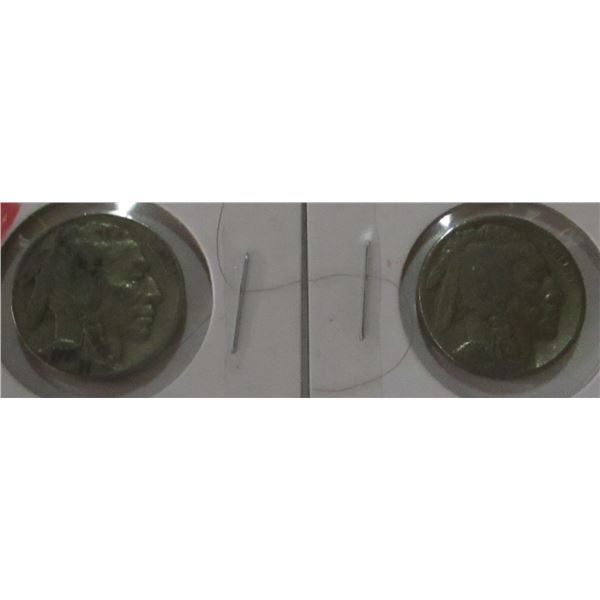 1935 - 1936 USA INDIAN HEAD NICKELS