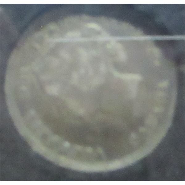 1880H CANADA VICTORIAN SILVER FIVE CENT