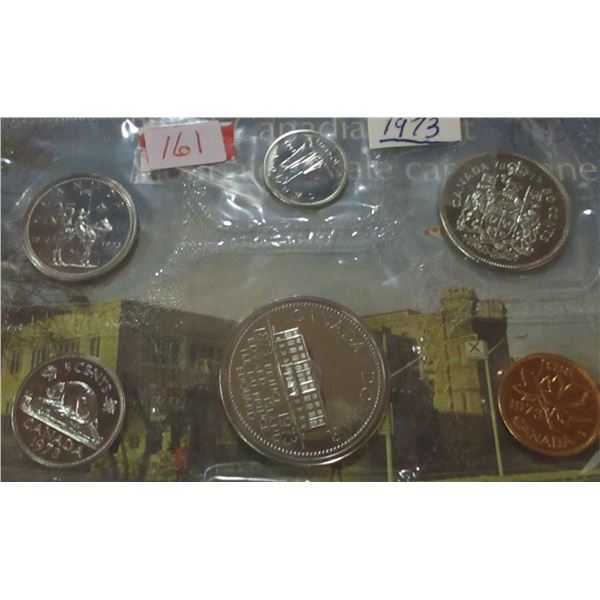 1973 RCMP PROOF CANADA MINT SEALED COIN SET