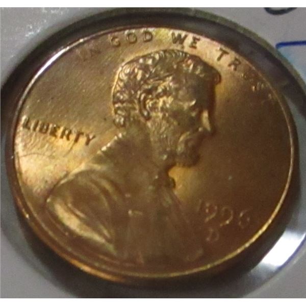 1996 D CH/BU USA LINCOLN PENNY SCARCE IN HI GRADES (THIS YEAR LAST OF LINCOLN PENNIES)
