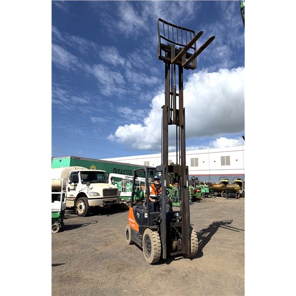 (1056447) Doosan Model G20P-5DF Forklift (Runs & Lifts - See Video)