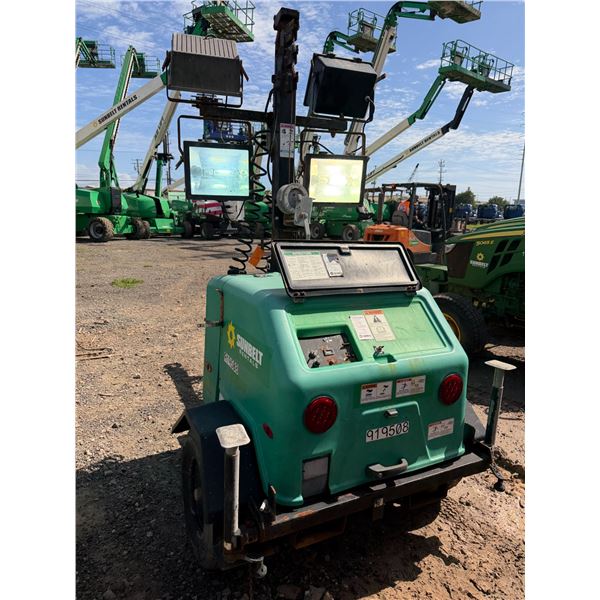 (919508) 2016 Genie RL4 Narrow Vertical Mast Light Tower (Runs Needs Repair )