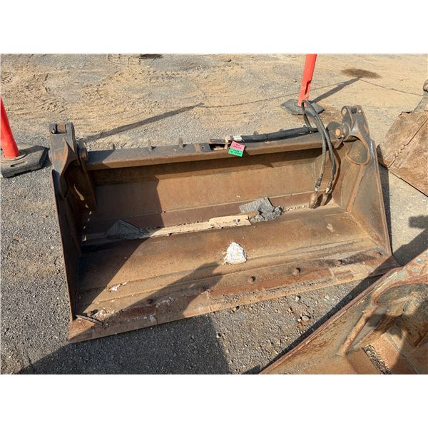 2022 Paladin Part #124219 Skidsteer Bucket (Needs Repair)