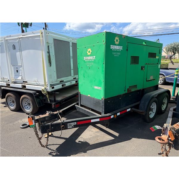 (916884) Multiquip Power DCA70SSIU4F 56 kW Mobile Generator Set (Starts & Runs - See Video)