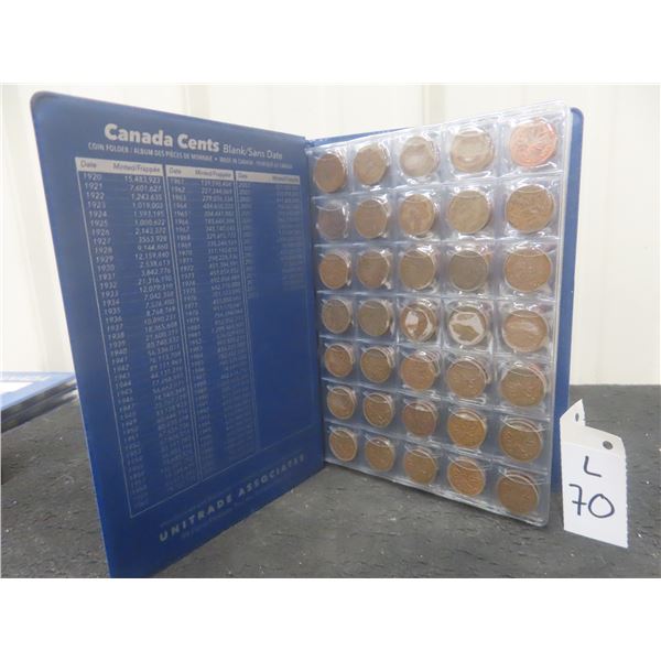 Coin Book 1920-2012 Pennies