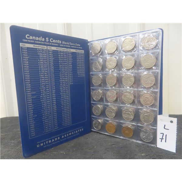 Coin Book 1922-2012 Nickels
