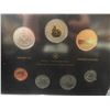 Image 2 : 2010 RCM Lynx Kitten Specimen Coin Set in Leatherette Booklet