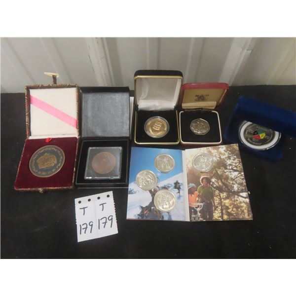 Commemorative Medallions and Tokens