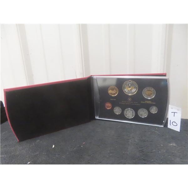 2011 RCM 100th Anniversary of Parks CANADA PROOF Set in Leatherette Booklet