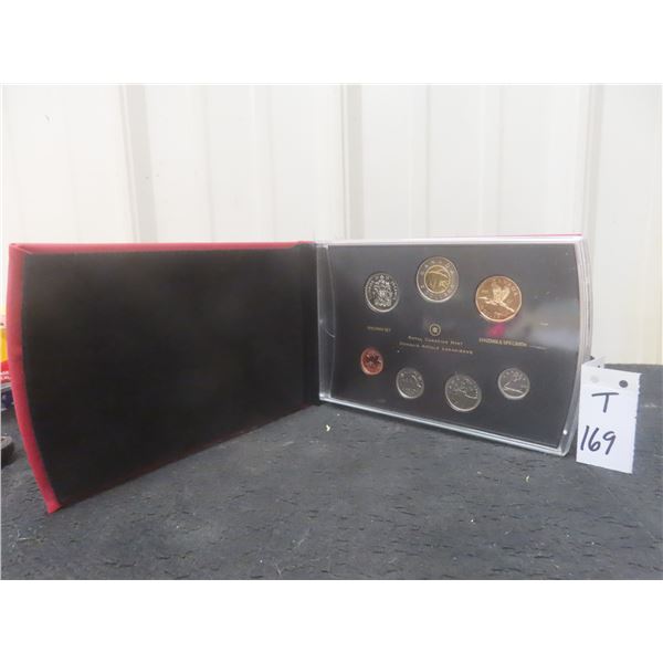 2009 RCM Great Blue Heron Specimen Coin Set in Leatherette Booklet