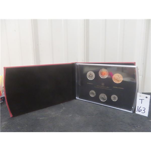 2013 ROYAL Canadian MINT Blue- Winged Teal Specimen Coin Set in Leatherette Booklet