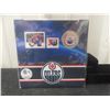 Image 2 : 2014 RCM Edmonton Oilers 25 Cent Coin and Stamp Set & Wpg. Jets 50 Cent Coin