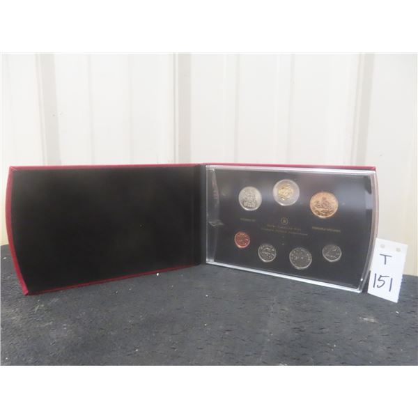 2008 RCM Common Eider Specimen Coin Set in Leatherette Booklet
