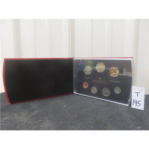 2005 RCM Tufled Puffin Specimen Coin Set in Leatherette Booklet